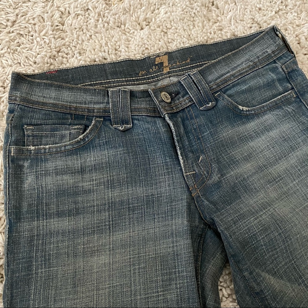 7 For All Mankind Rocker Jeans 26 - Picture 7 of 9